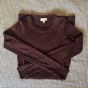 Aritzia Free Knit Open Back BodyCon Dress